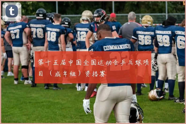 第十五届中国全国运动会乒乓球项目 （成年组）资格赛